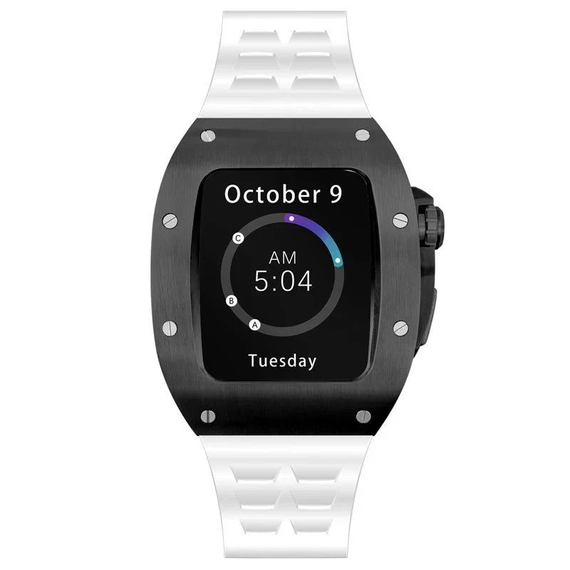 black/white Smartwatch Sports case - Image 5