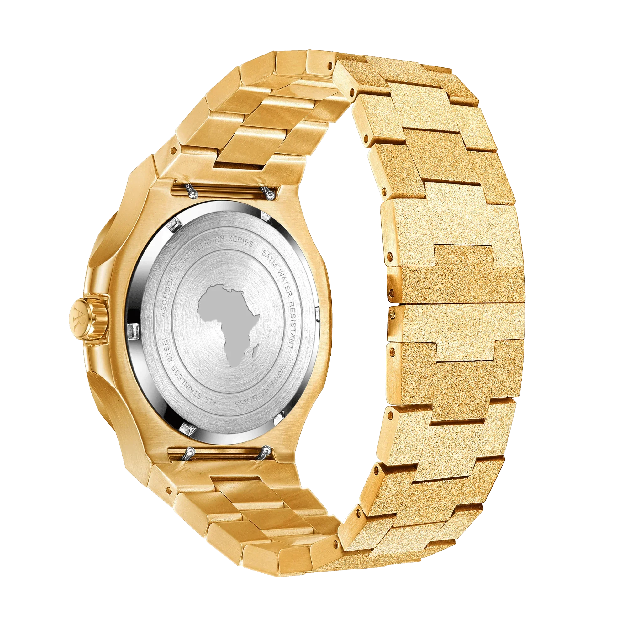 Gold/Black Frosted Stardust Constellation Day Date (PRE-ORDER SHIPS OUT APRIL 5TH) - Image 4