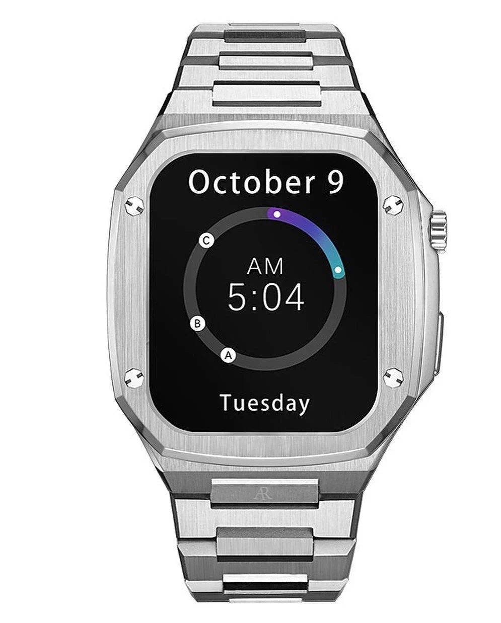 Silver smartwatch case (7 series) - Image 4