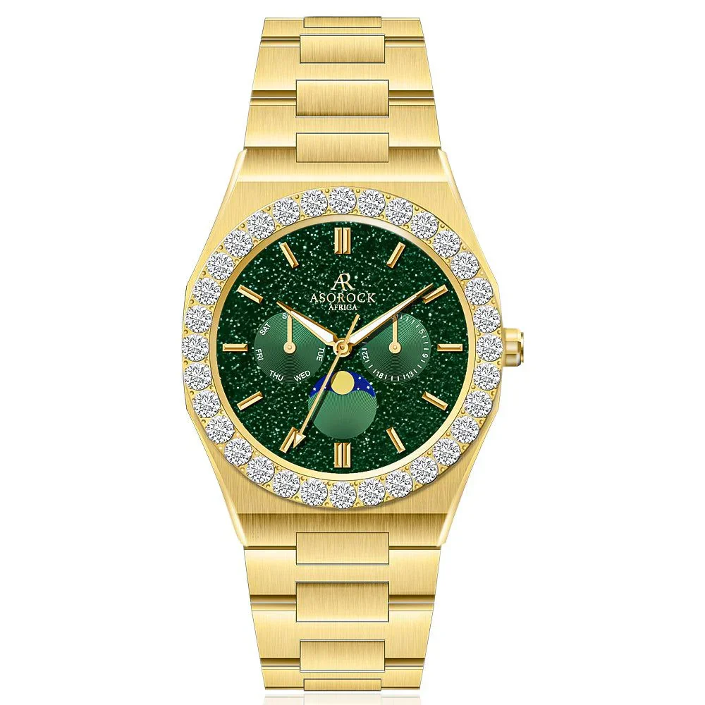 Iced diamond bezel transporter - plain straps - Image 12