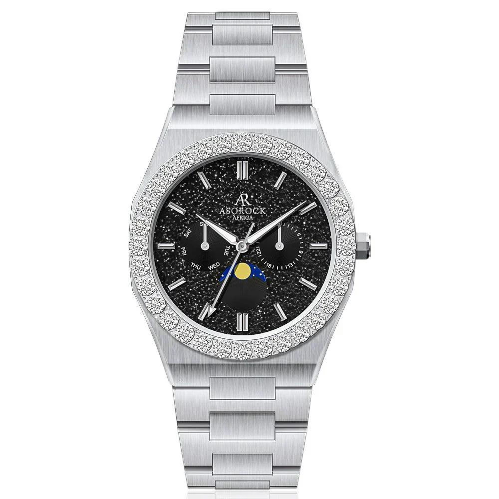 Iced diamond bezel transporter - plain straps - Image 4