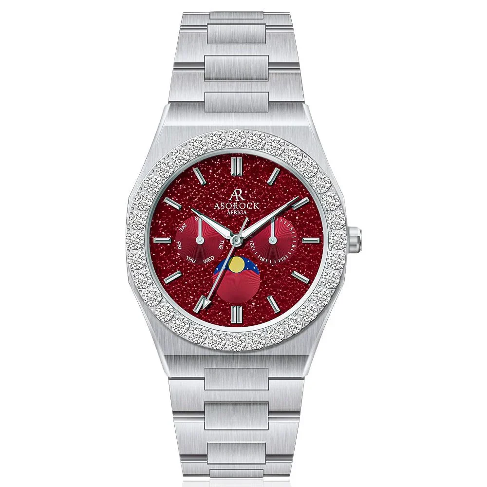 Iced diamond bezel transporter - plain straps - Image 8