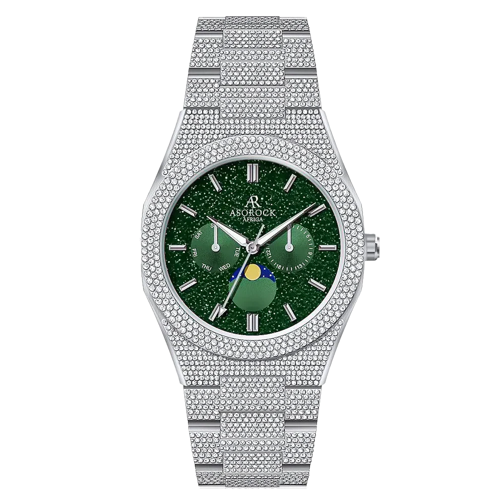 Iced transporter - Small diamond bezel - Fully iced strap - Image 6