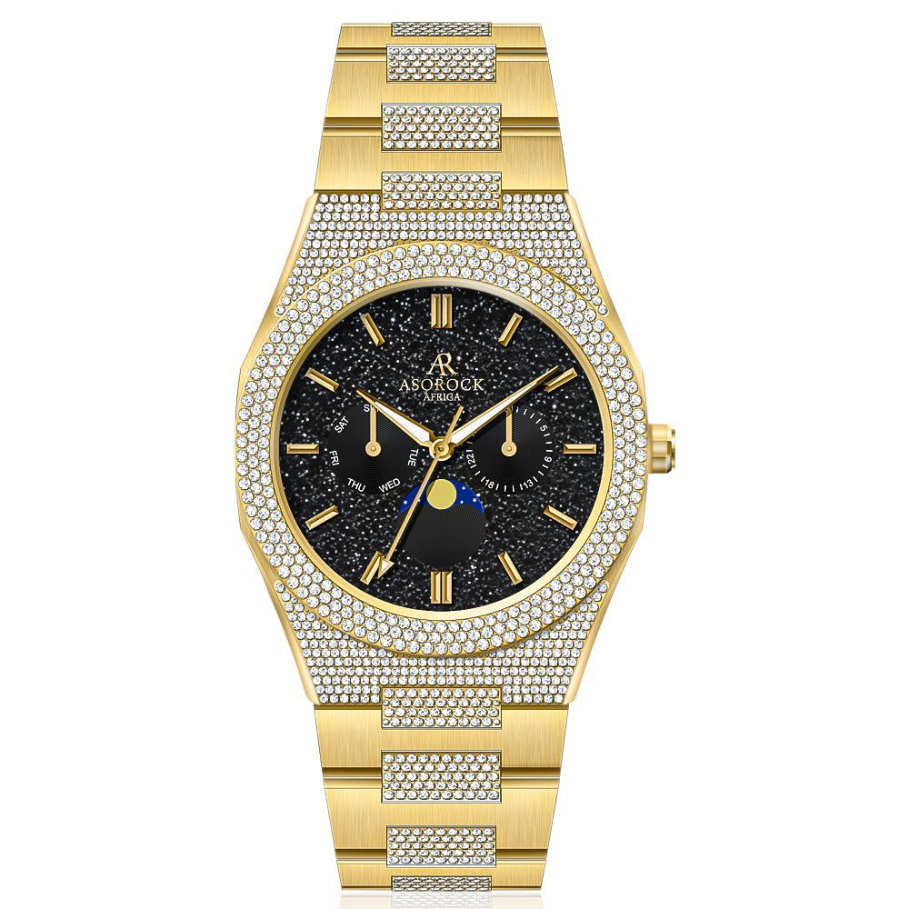 Iced transporter - Small diamond bezel - Half iced strap - Image 3