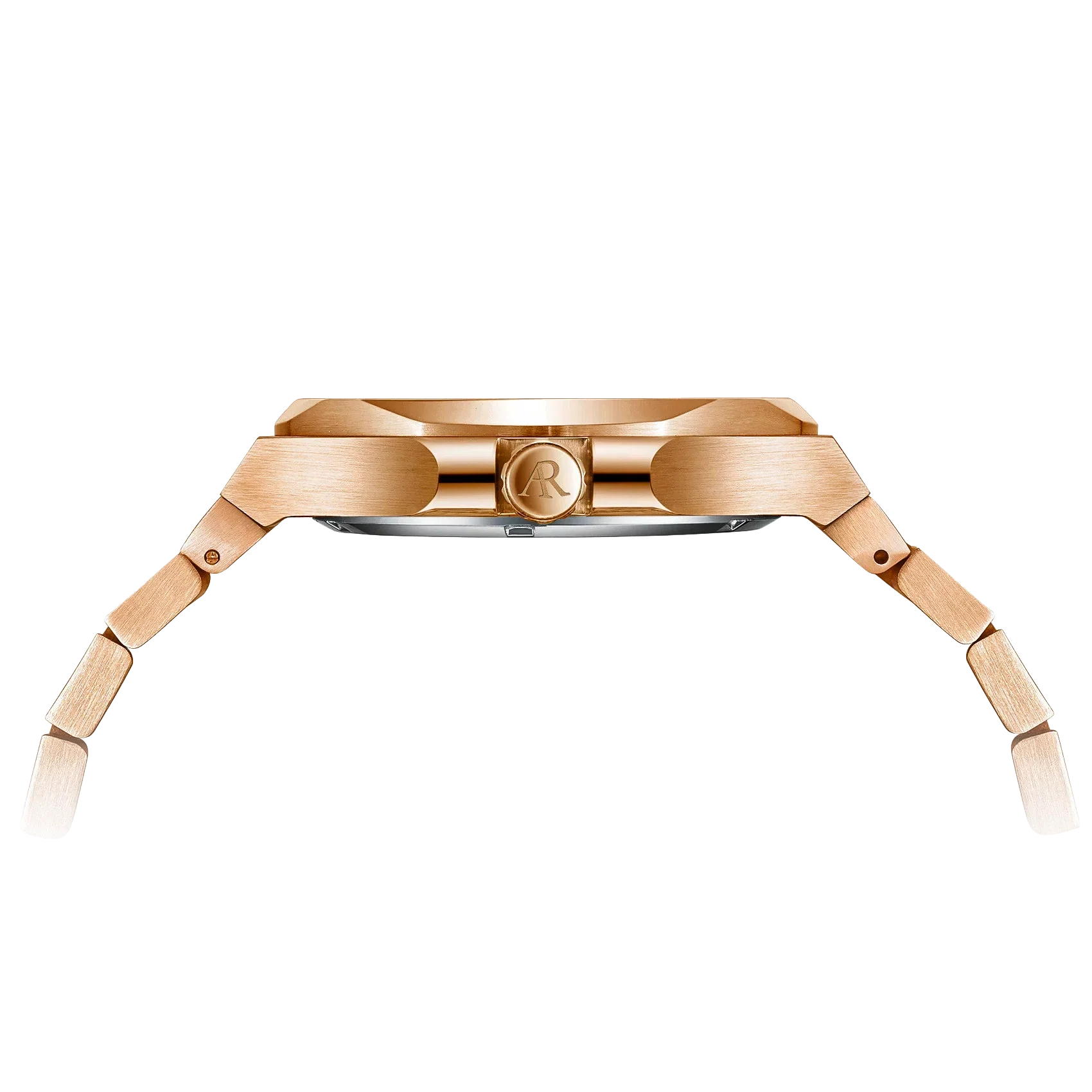 Rosegold/Black plain Constellation Day Date - Image 4