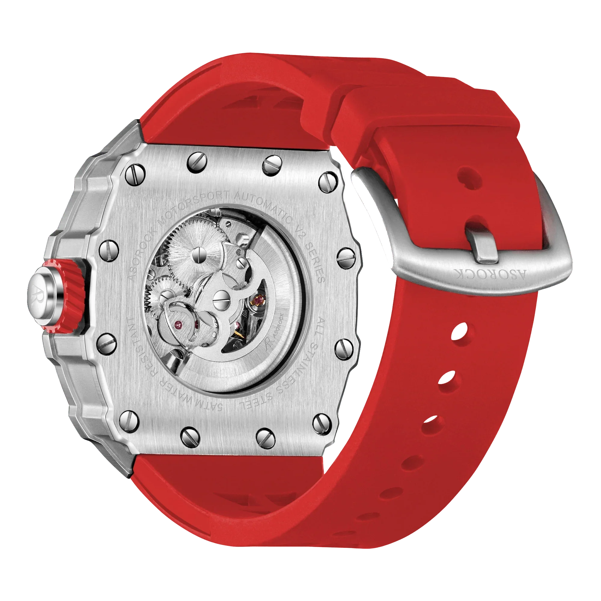 Silver/red Motorsport V2 automatic - Image 4
