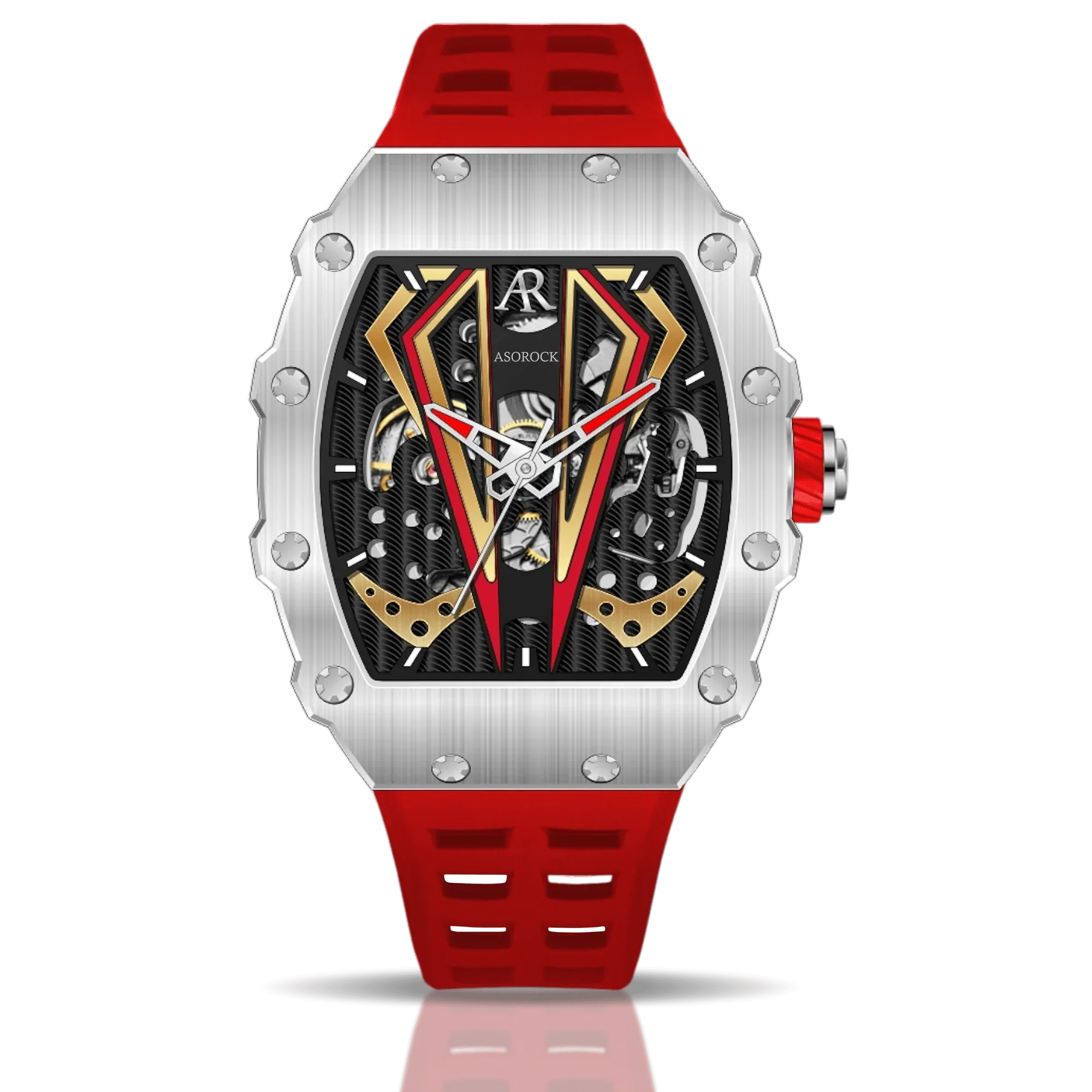 Silver/red Motorsport V2 automatic - Image 8