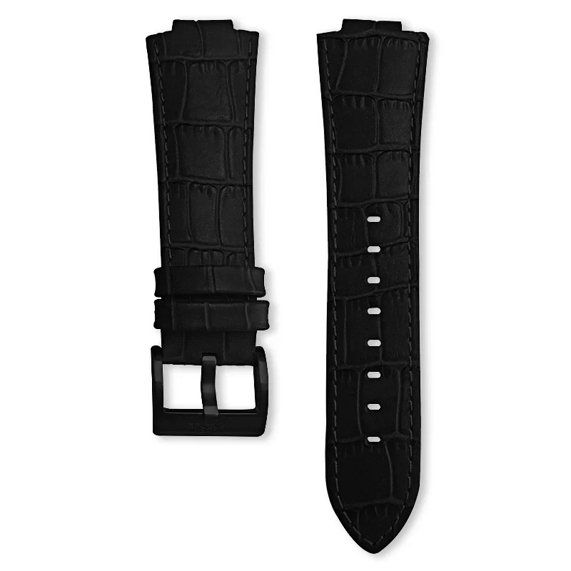 Transporter Black leather strap (select Clasp) - Image 5