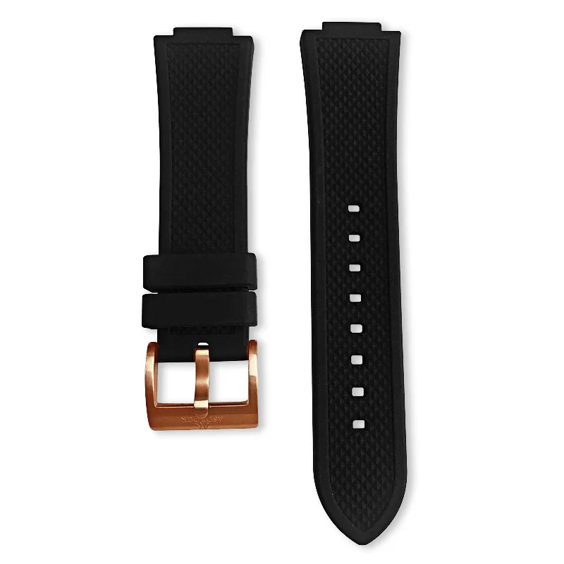 Transporter All Black Rubber strap (select clasp) - Image 10