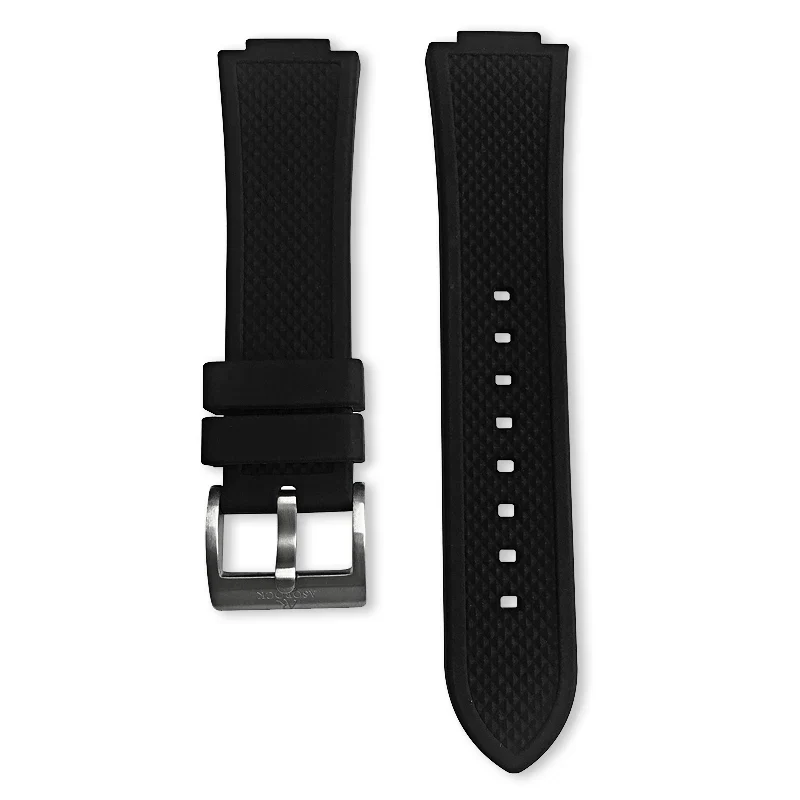 Transporter All Black Rubber strap (select clasp) - Image 5