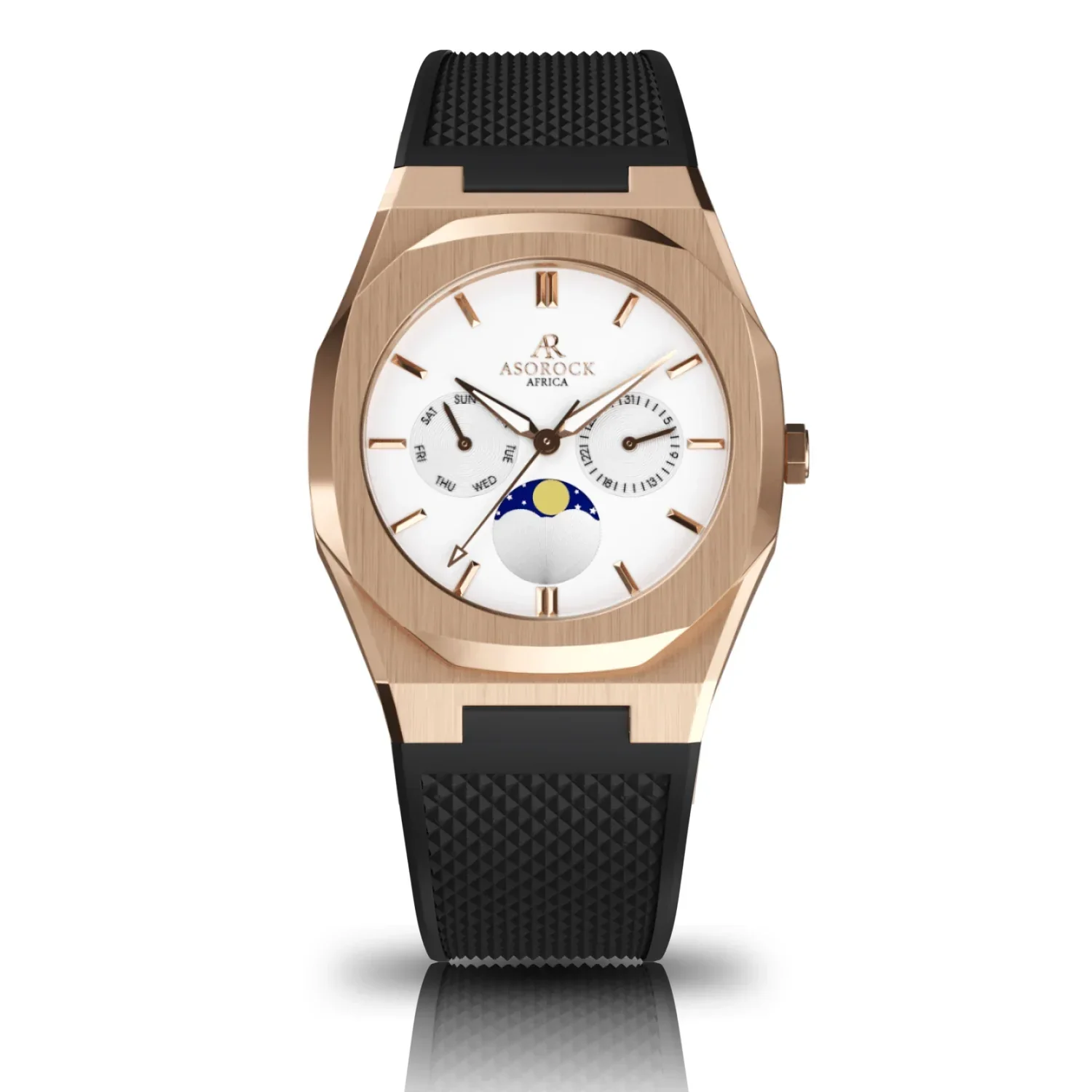 Transporter All Black Rubber strap (select clasp) - Image 6