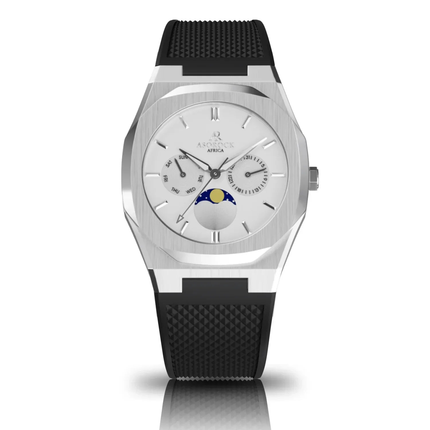 Transporter All Black Rubber strap (select clasp) - Image 9