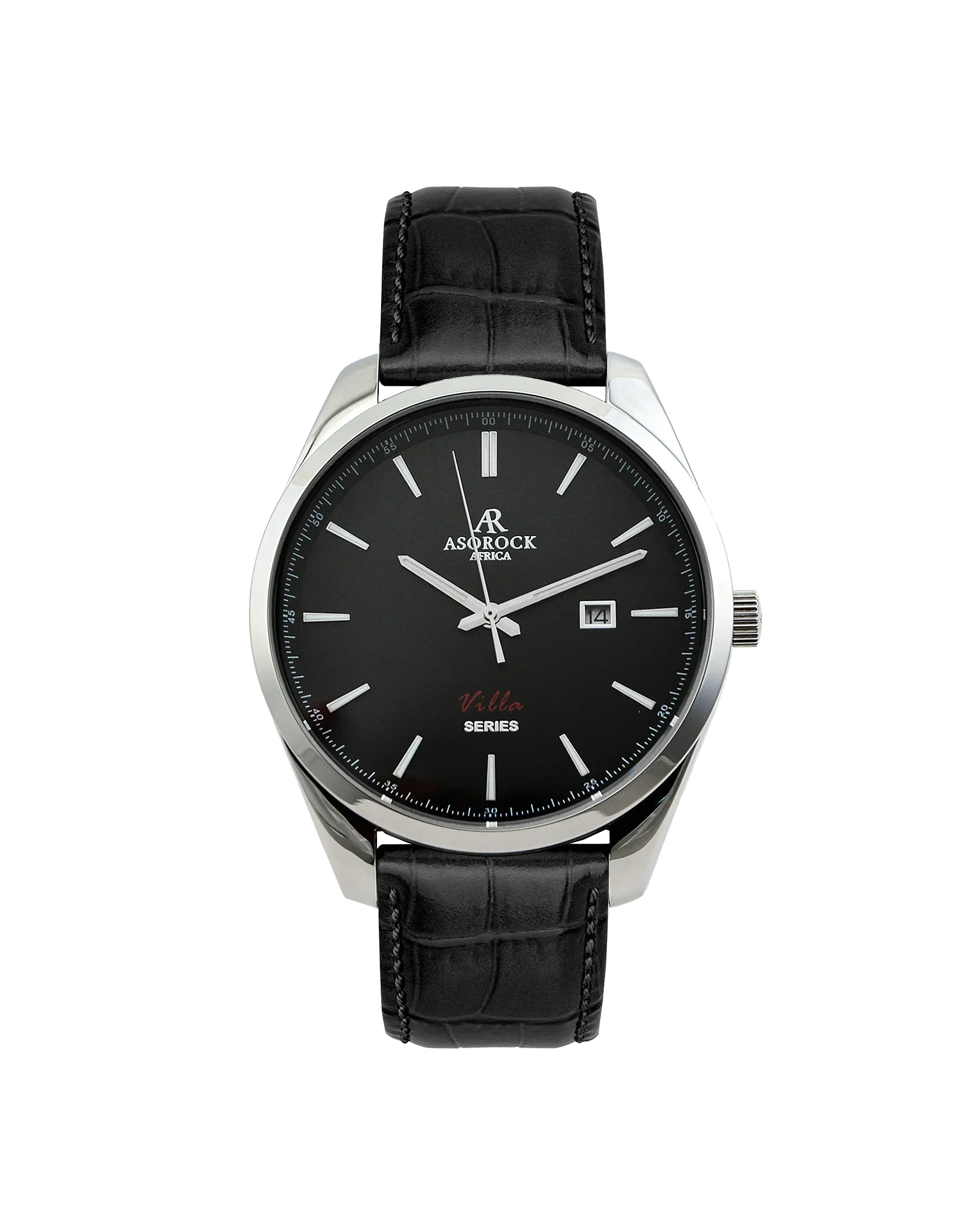 Villa black leather strap (select clasp) - Image 8