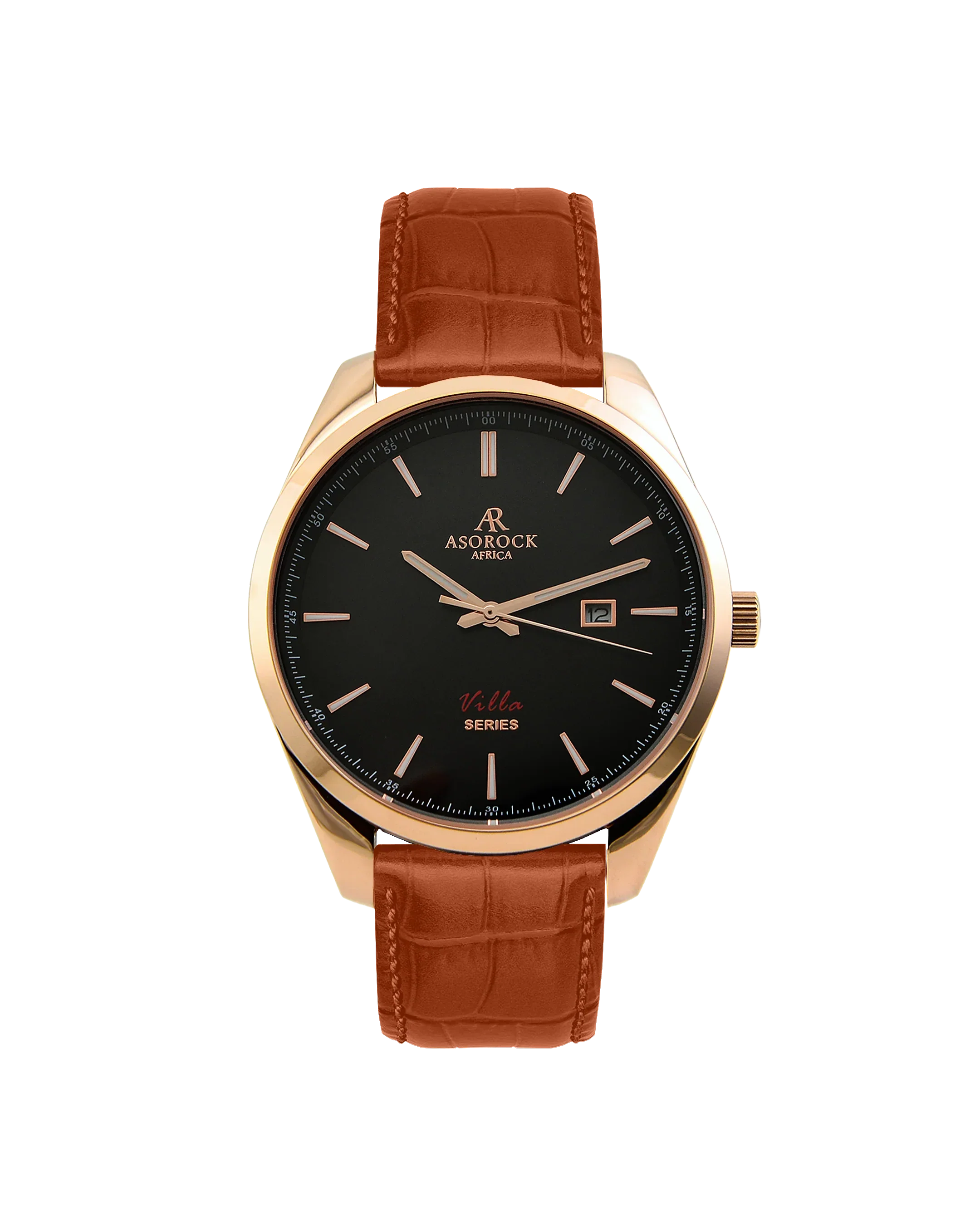 Villa Brown leather strap (select clasp) - Image 6